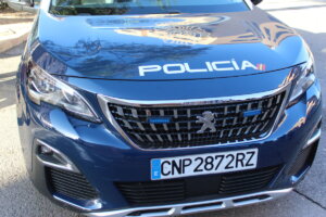 Coche patrulla de la Policía Nacional